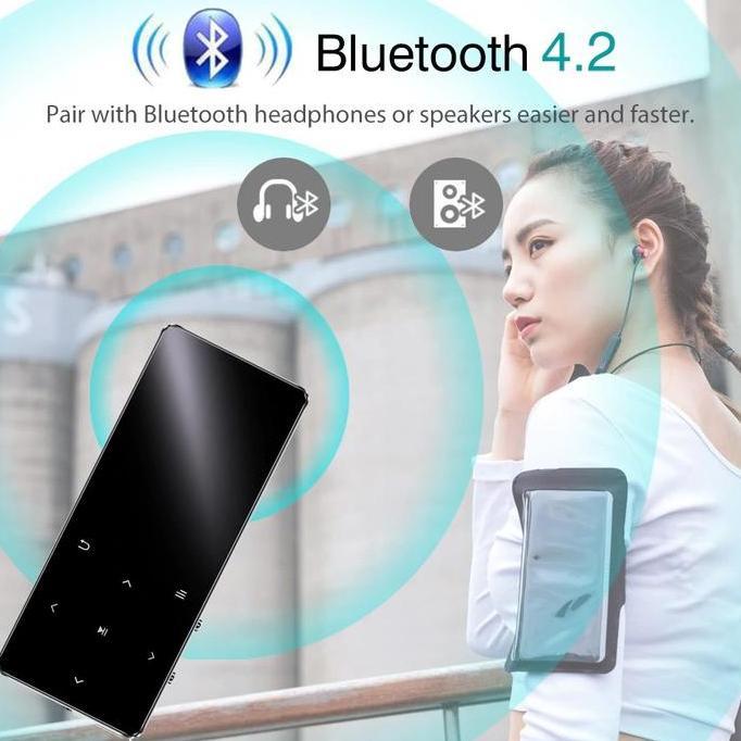 demode_21 - dap mp3 player digital audio player bluetooth 8gb - mp3 player digital audio player blue