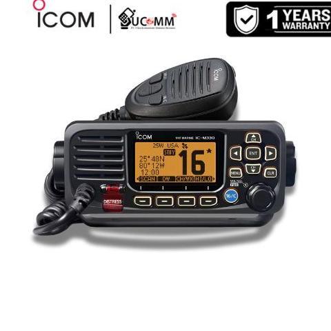 TERBARU ICOM IC M330 Icom IC M 330 RADIO RIG MARINE VHFRadio kapal Icom ORIGINAL BISA GOSEND