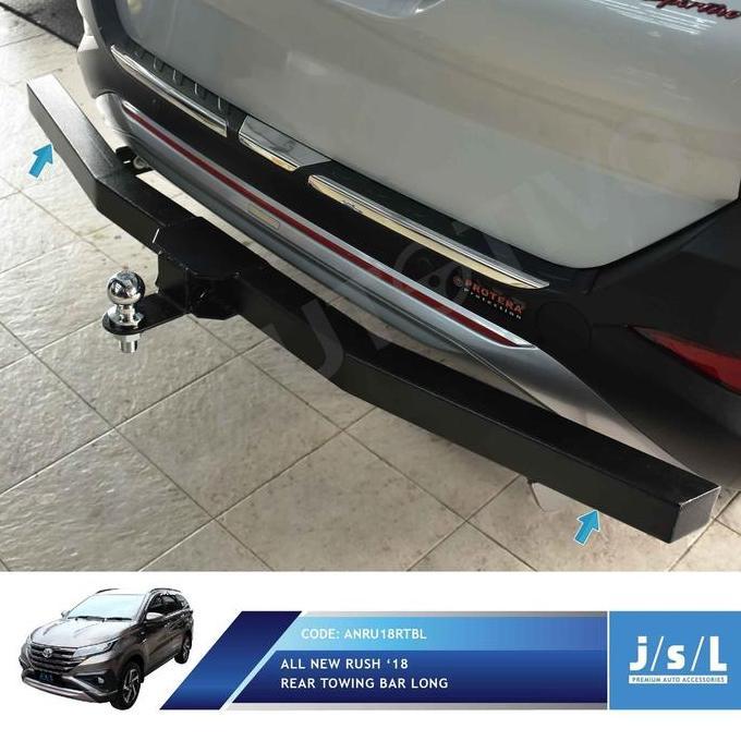 TERBARU JSL Tanduk Belakang All New Rush 2018 Rear Towing Bar