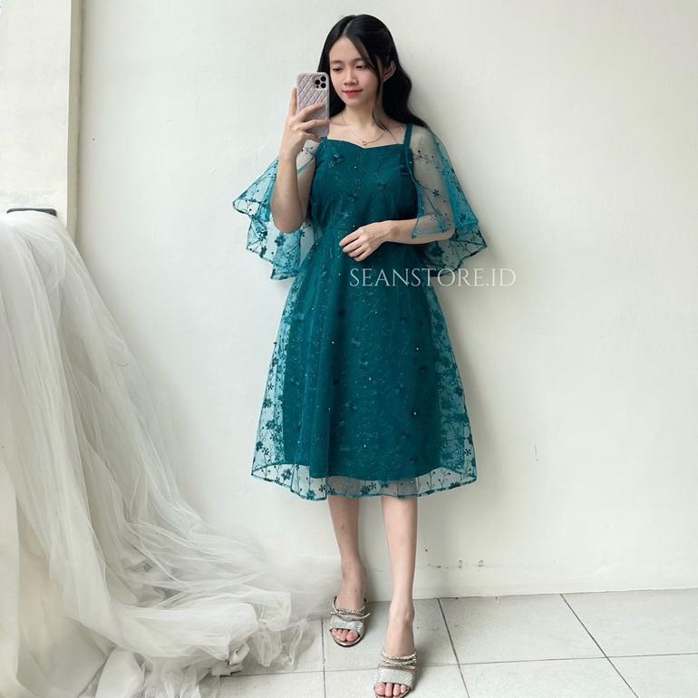 new levii dress bridesmaid pesta seragaman kondangan | dress natal gereja kekinian terbaru | dress u