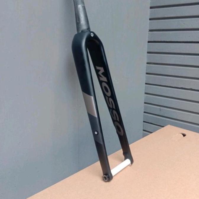 FORK RIGID MOSSO 730 GVL GRAVEL TAPPER FULL CARBON DISK TA ORIGINAL DAN TERPERCAYA