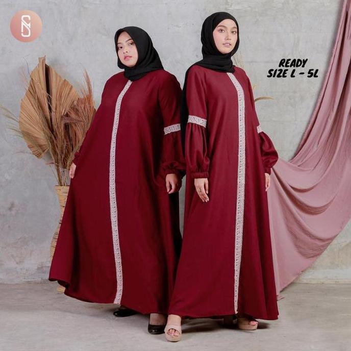 Promo Myshawl Riyanka Dress Jumbo Taalea Myshawl Gamis Jumbo Premium Ld Up To 140Cm Matt Moscrape Ha