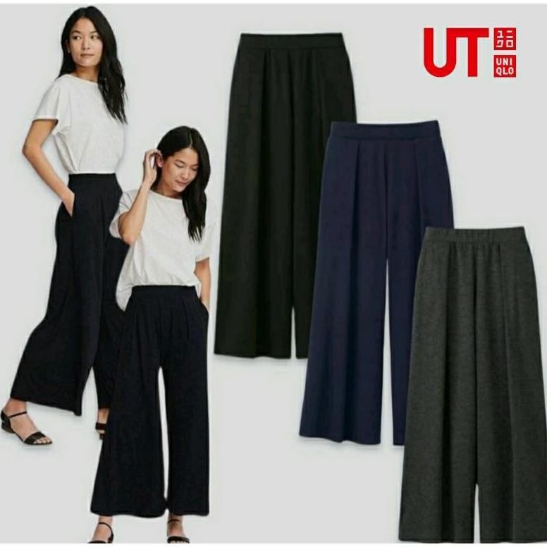 BESTPROMO UNIQLO GU WOMAN GAUCHO CULLOTES PANTS / CELANA KULOT WANITA UNIQLO (XS-XXL)