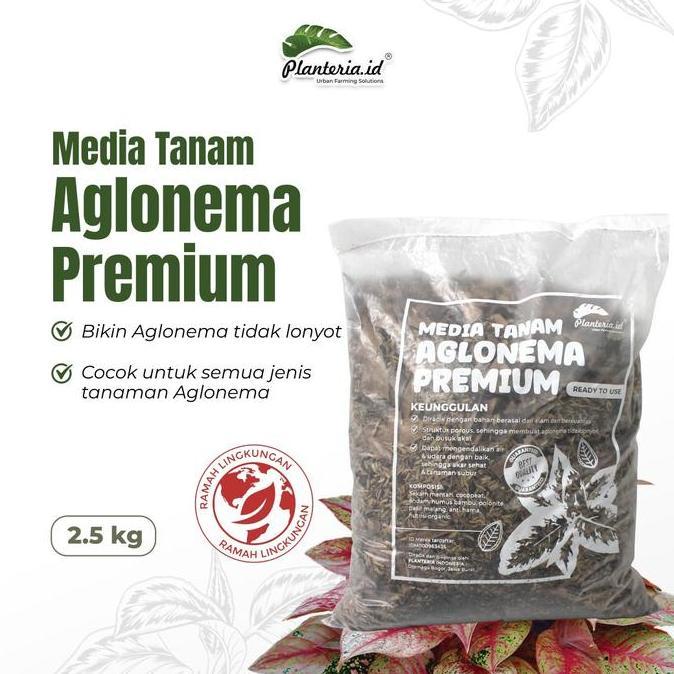 Ground- Media Tanam Aglonema Fermentasi Media Tanam Premium 2,5Kg By Planteria.Id Tanah Tanaman