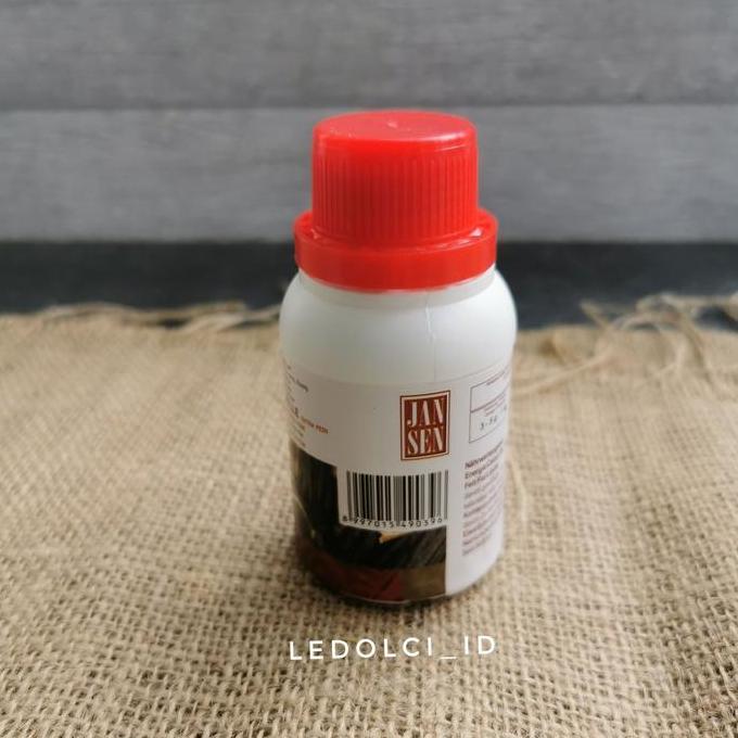 JANSEN VANILLA EXTRACT EKSTRAK VANILLA JANSEN 100 GRAM