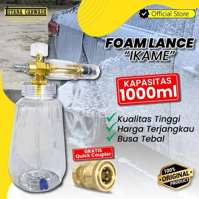 Foamlance Jet Cleaner / Foam Lance / Snow Foam Lance / Tabung Foam Lance