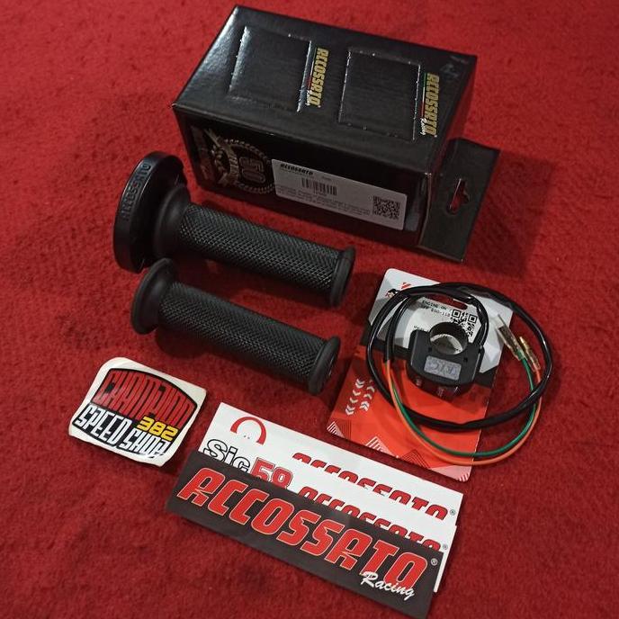 NEW Paket Gas Spontan Accossato Italy Saklar Engine KTC Ninja 150RR RR 150