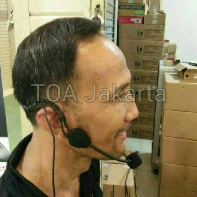 DB64 >> MIK HEADSET TOA ZM 370 MIC HEADSET MICROPHONE HEADSET TOA ZM 370