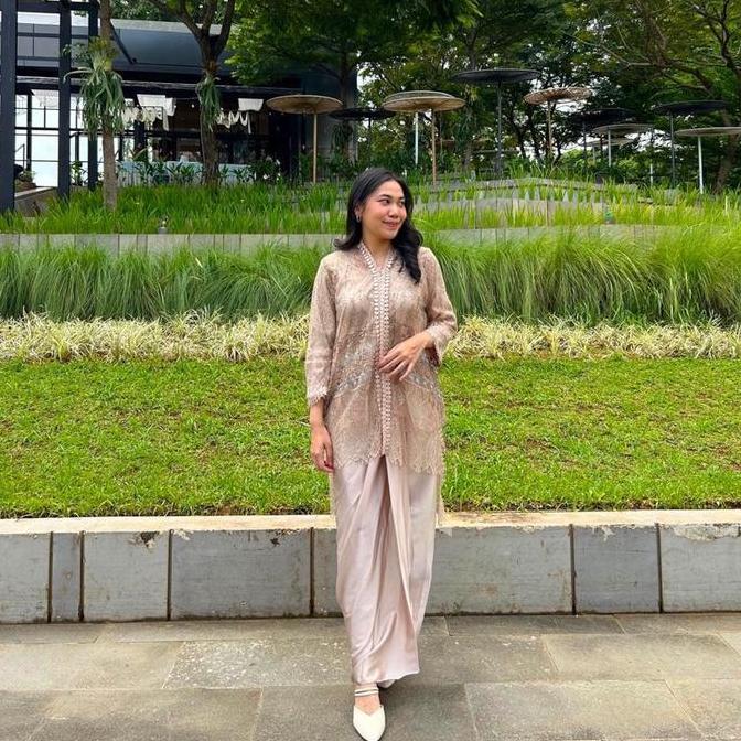 Promo Setelan Inner Outer Rok Panjang | Arumiset Outer Motif | Baju Wanita