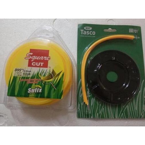 Pisau Potong Rumput Senar SET - Senar Untuk Potong Rumput Set SUFIX