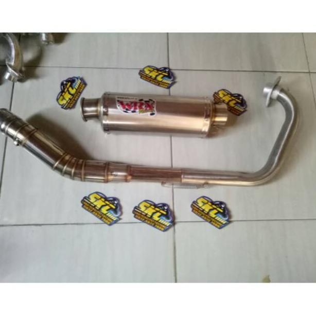 Premium Knalpot Racing Wrx Trioval Motor Vixion R15 V2 V3 Satria Fu All Jupiter Mx Cb150R K45 Dll