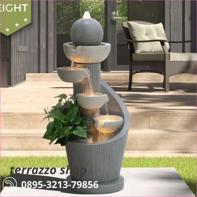 Terlaris Air Mancur Batu Teraso | Air Mancur Taman Terazzo