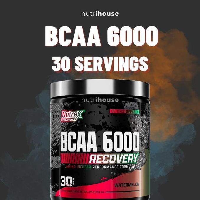 Nutrex BCAA 6000 Recovery Supplement Amino Infused Formula
