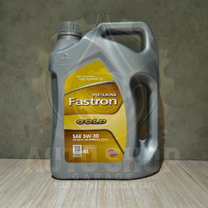 Pertamina Fastron Gold 5W-30 4 Liter/1 Galon - Oli Mobil Original