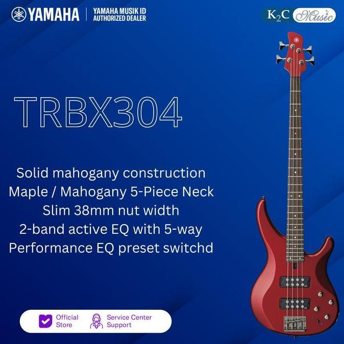 Murah Yamaha Bass Elektrik TRBX304 / TRBX304 / TRBX304CAR Non COD