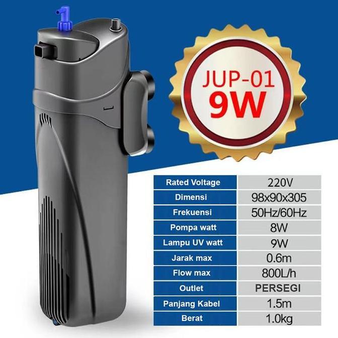 awesomether - sunsun jup 01 02 pompa filter uv aquarium lampu uv aquarium internal filter filter 3 i