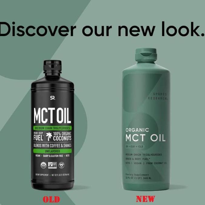 Sports Research, MCT Oil, Unflavored, 16 fl oz (473 ml)