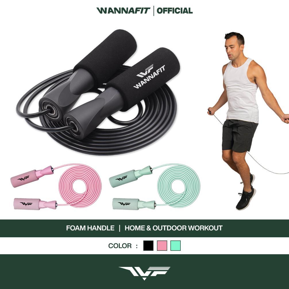 TERMURAH` WANNAFIT SKIPPING FITCOACH | LOMPAT TALI | ALAT OLAHRAGA RUMAH