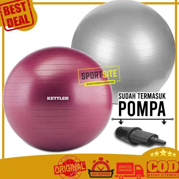 Gym Ball Kettler Original Diameter 75cm GymBall Kettler Olahraga