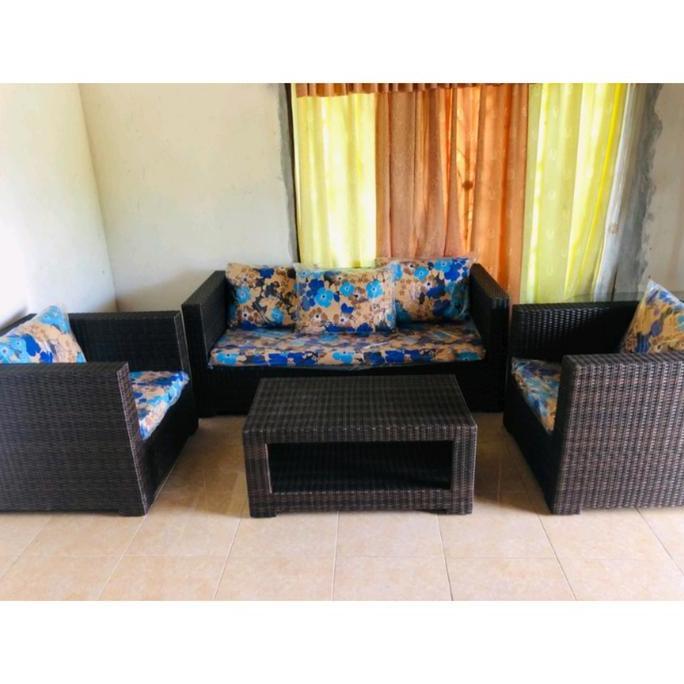 Sofa Rotan Sintetis 311 Minimalis