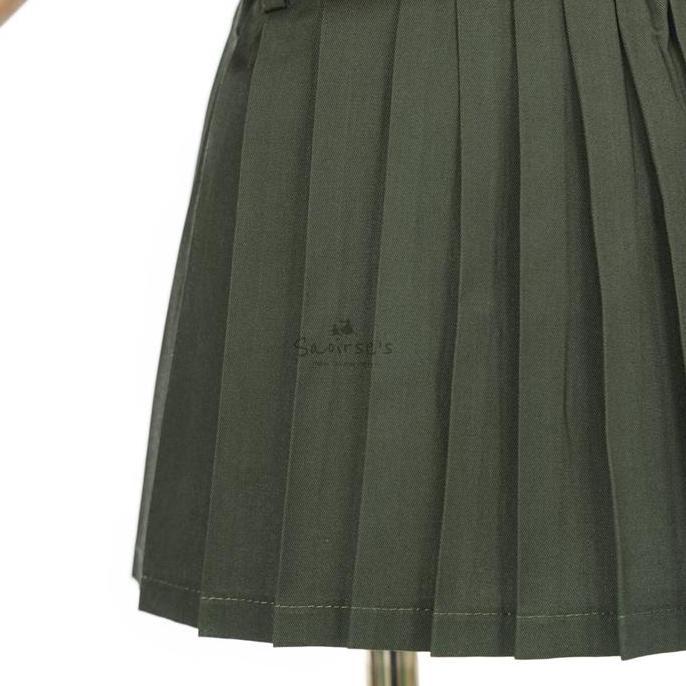 SAOIRSE'S Eunji Uniform - Setelan Seragam Sekolah Anak Perempuan Laki Laki Korean Motif Kotak PAUD/T