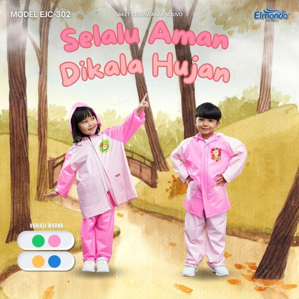 Diskont Jas Hujan Stelan Anak Nuovo Elmondo 302