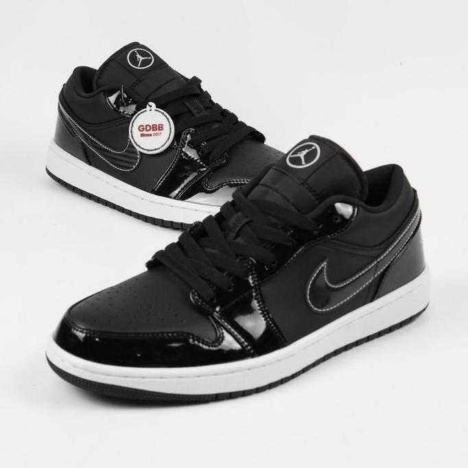 Sale Air Jordan 1 Low Se Patent Carbon Allstar All Star Black White