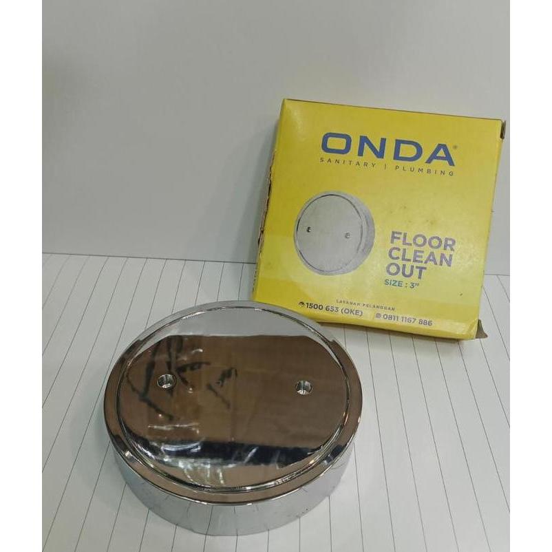 Floor Clean Out 3" Onda