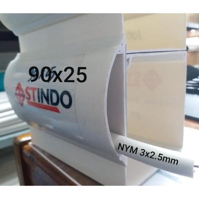 Kabel Duct Oval / Trunking Oval 90X25