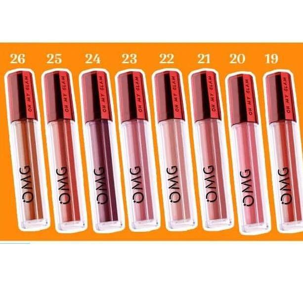 Lipss- Omg Mattelash Lip Cream Oh My Glam Tahan 12 Jam Pewarna Bibir Gloss Lipcream Lipstick Lipstik