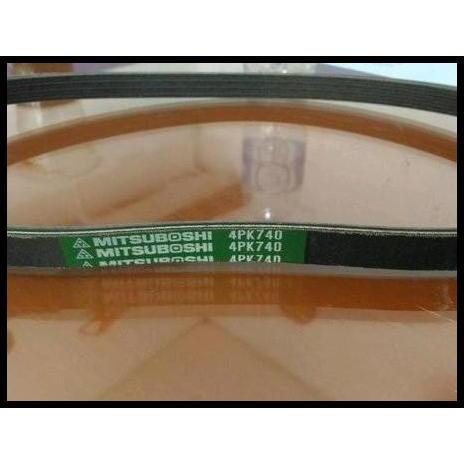TERMURAH FAN VAN V-BELT 4PK740 V BELT 4PK 740 MITSUBOSHI 
