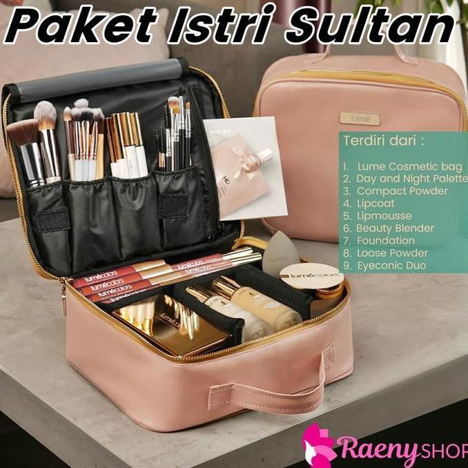 PAKET KOSMETIK ISTRI SULTAN LUMECOLORS 1 SET LENGKAP LUME MAKEUP ARTIS