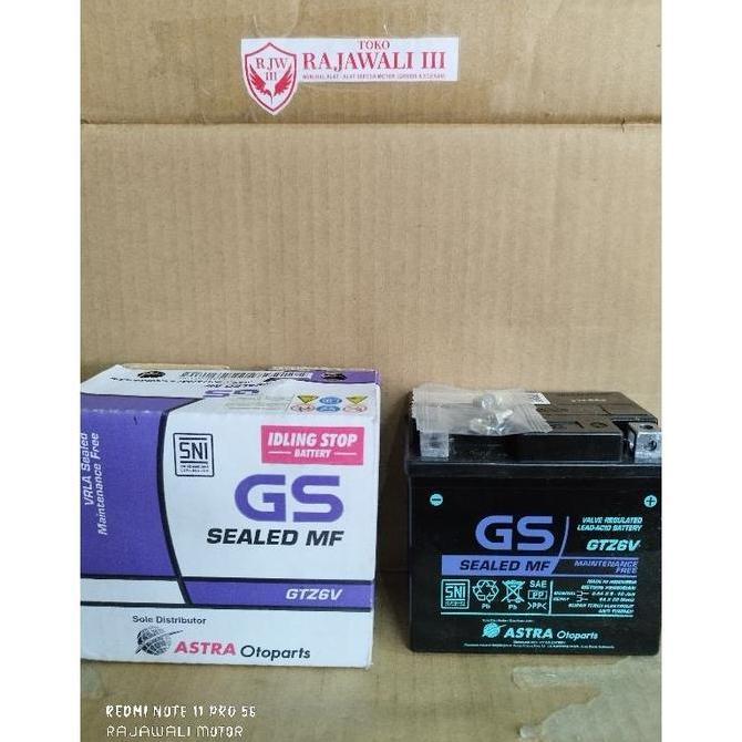 aki Gs astra GTZ 6V original