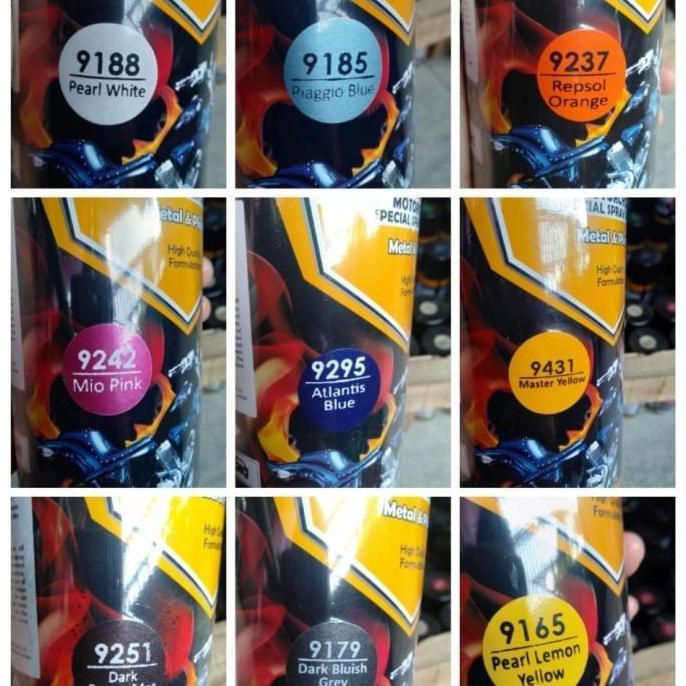 Wbex- Pilox Pilok Diton Black Metallic 9239 Diton Premium Hitam Kilap 400Cc