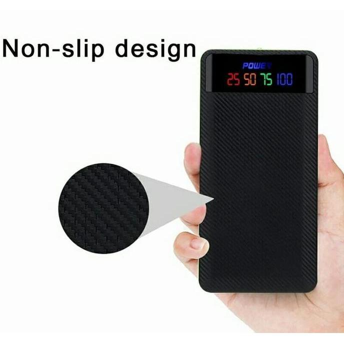 Casing+Modul power bank untuk 6 baterai 18650 100% BARU (TERBAIK) (TERBARU) (TERMURAH)