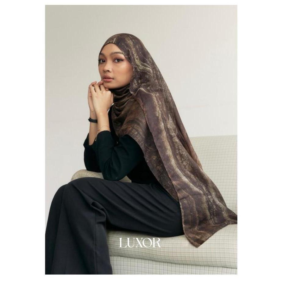 Dieocrd- Luxor Printed Cotton Modal Pashmina