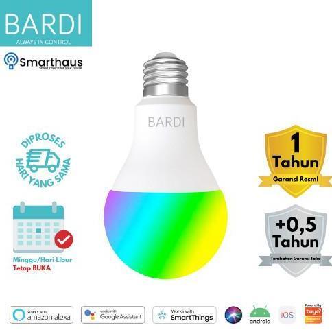 BARDI Smart LED Bulb 12W 9W RGBWW / 9W WW / 9W RGBWW Beacon Bluetooth