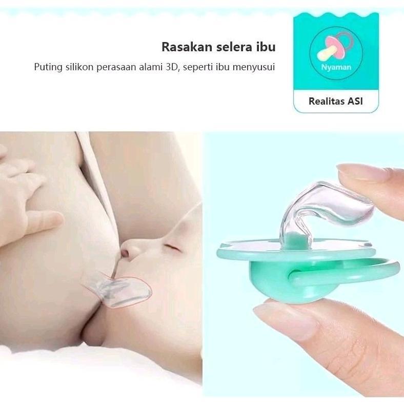 hot product empeng bayi dan tali rantai dot bayi dengan penutup empeng set bayi baru lahir bpa free 