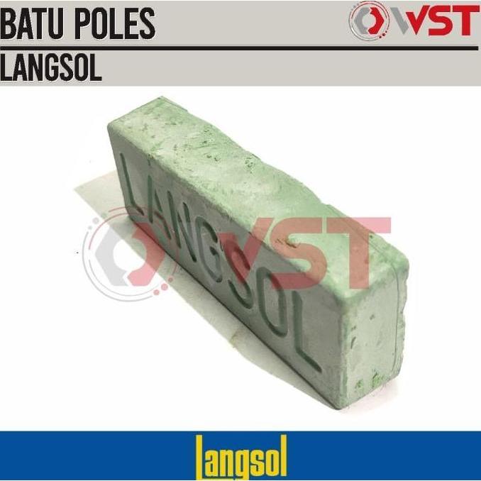 (Allthebest) Langsol Batu Hijau Jerman ASLI / Batu Poles Ijo