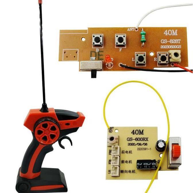Module Pcb Remot Mainan Rc Car Remote Control 40Mhz 4Ch Gs-828T Gs-600Rx 40M Universal