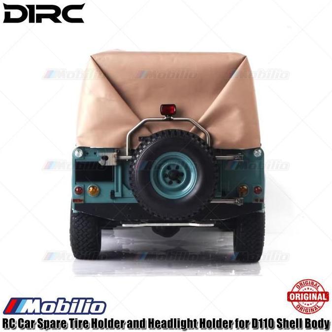 D1Rc Rc Car Spare Tire Holder And Headlight Holder For D110 Shell Body