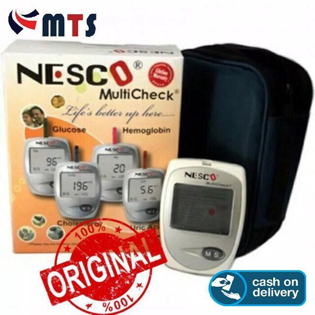 NESCO GCU 3 in 1 ALAT TEST GULA KOLESTEROL ASAM URAT