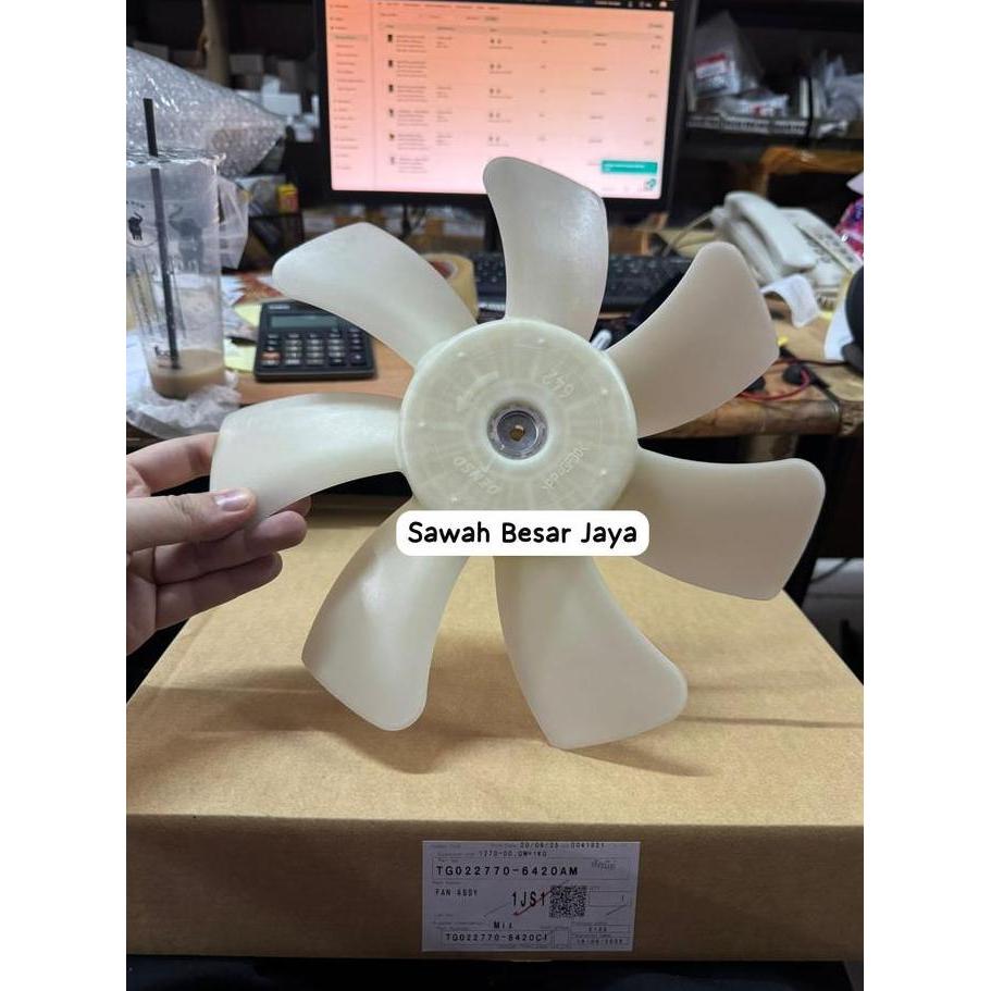 Cooling Fan - Daun Baling 7 Kipas Ac Condensor Kondensor Honda Brio 2013-2014 . Mobilio . Freed 2009