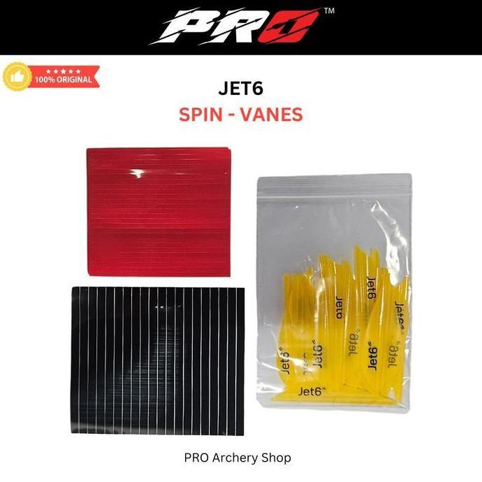 PROMO JET6 SPIN VANES ORGINAL / JET6 175 / JET6 200 / JET6 250 / ALAT PANAHAN / JET 6 SPIN VANES / J