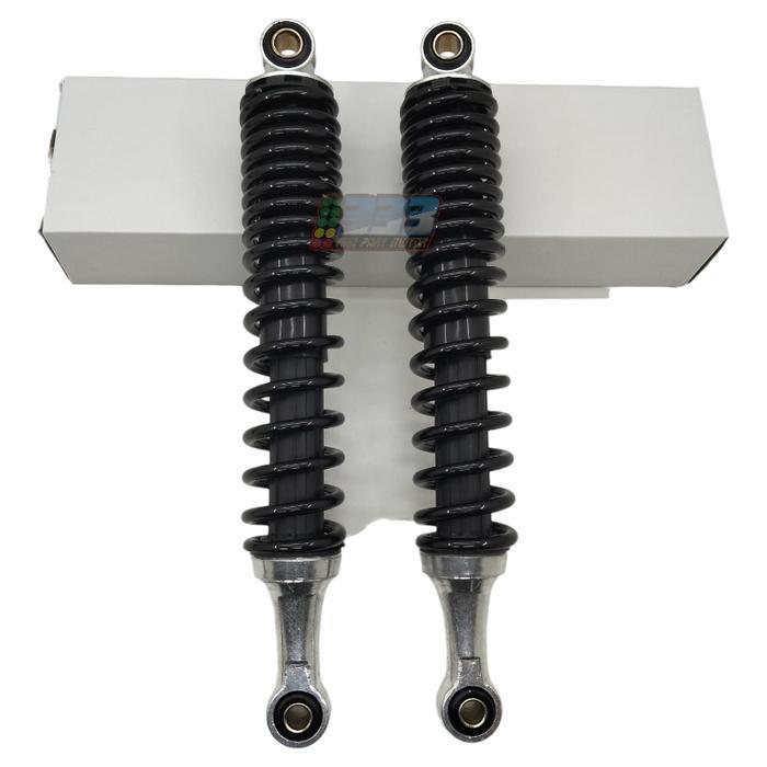 shock belakang supra x 125 karisma x supra fit new sepasang kanan kiri per hitam