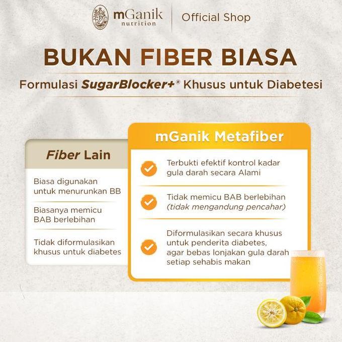 Hololoo- Mganik Metafiber Yuzu 450Gr  + Mganik Metafiber 105Gr