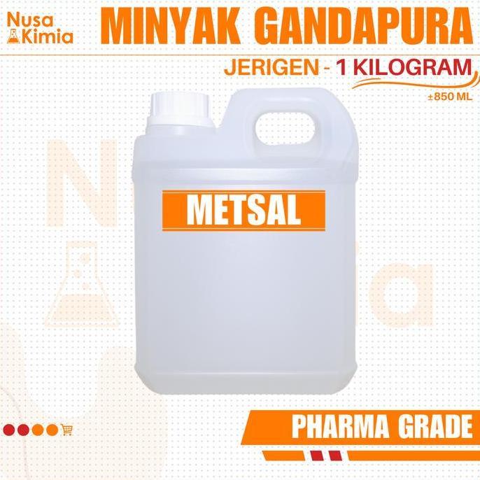 Vitbig- Minyak Gandapura Murni 1 Kg - Methyl Salicylate - Metil Salisilat - Metsal - Minyak Gosok Pi