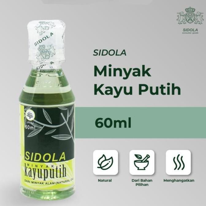 Vitbig- Minyak Kayu Putih Sidola 60 Ml / Sidola Minyak Kayu Putih 60 Ml