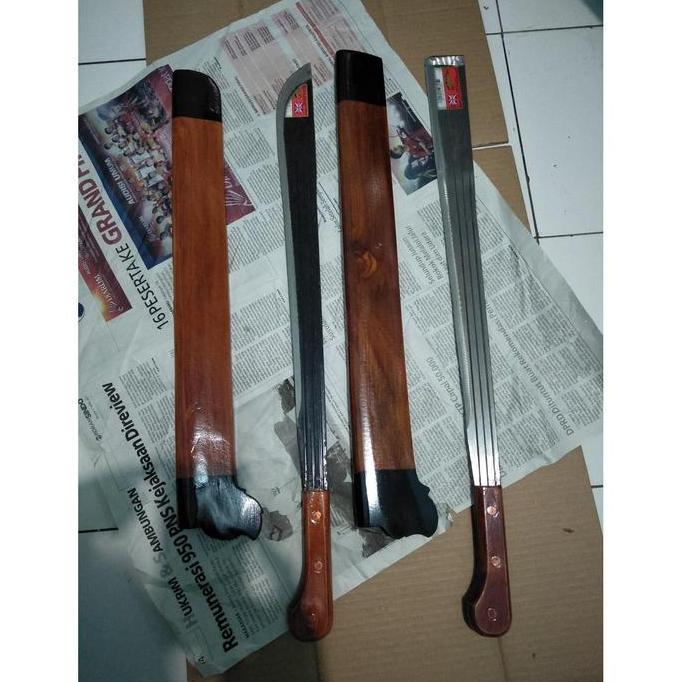 Parang Golok Malaysia Pake Sarung parang kebun sawit