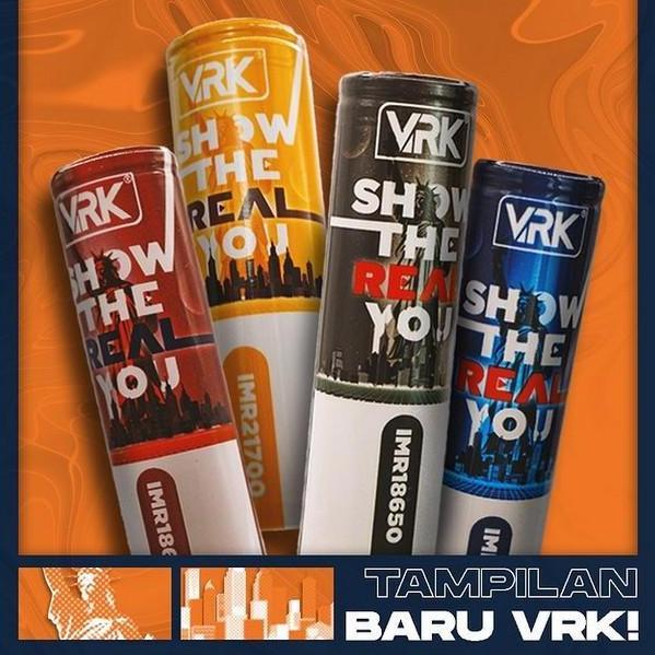 Battery Vrk 18650 3500Mah 3,7V 30 A Baterai Batere Batre Vrk 3500 Mah